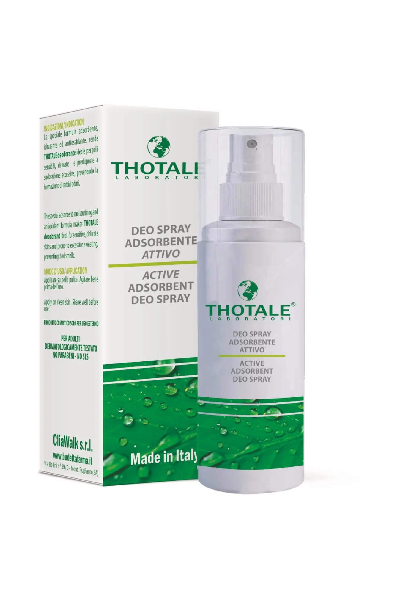 THOTALE DEODORANTE ADSORBENTE SPRAY 100 ML